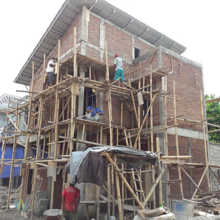 Rumah 2 Lantai di Jogja Desain Modern Minimalis (4)